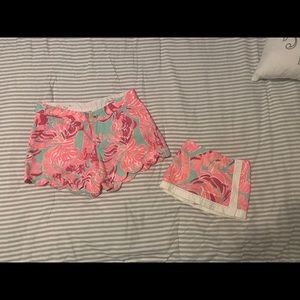 Mommy and Me Lilly Pulitzer shorts set